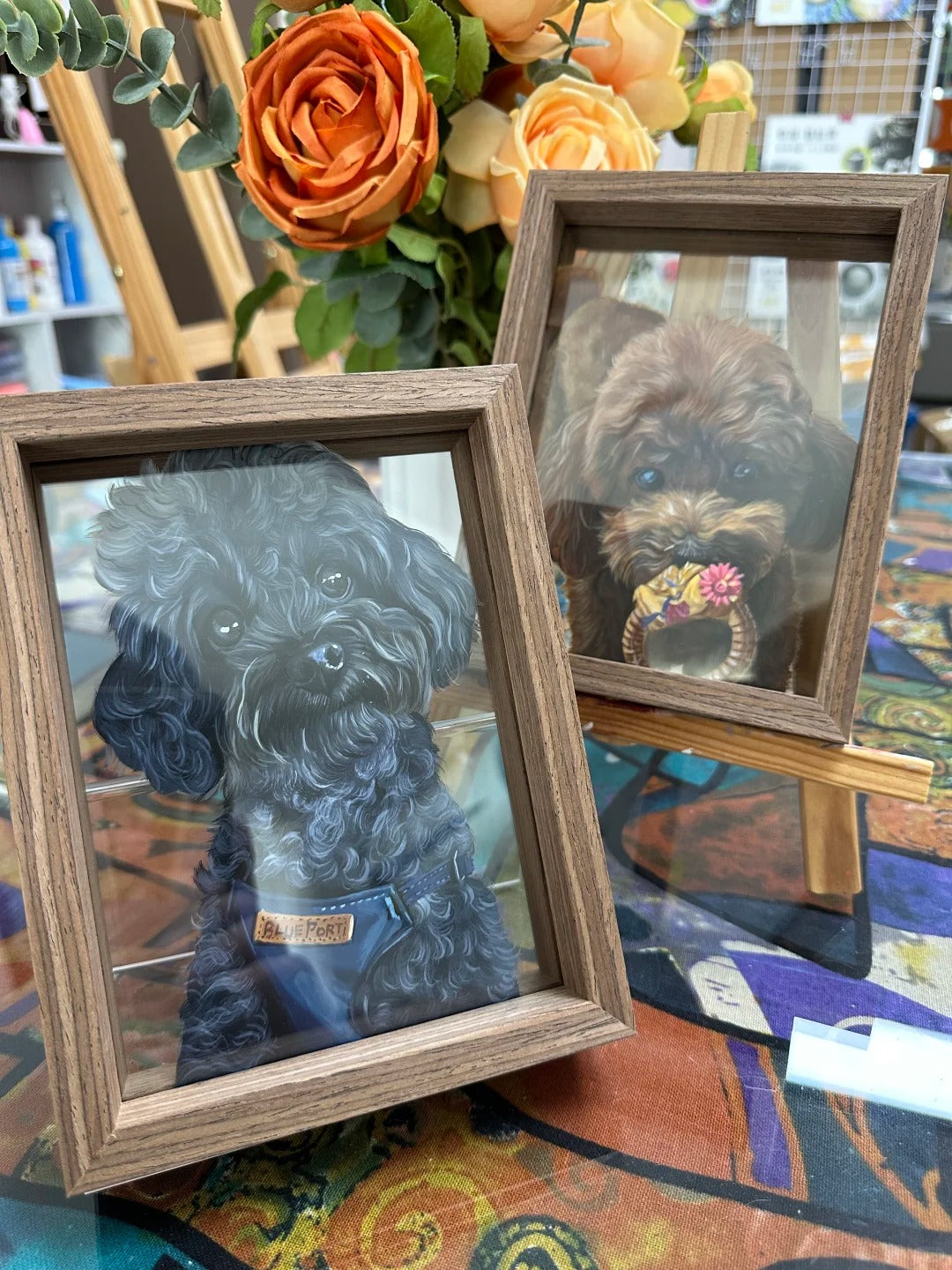 One-Layer Pet Glass Painting