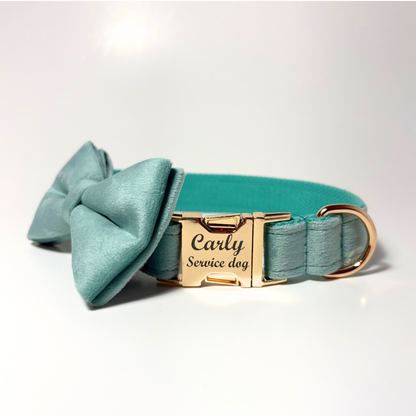 Matcha Velvet Collar - Ivy