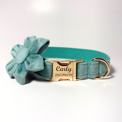 Green Blossom Collar - Emerald