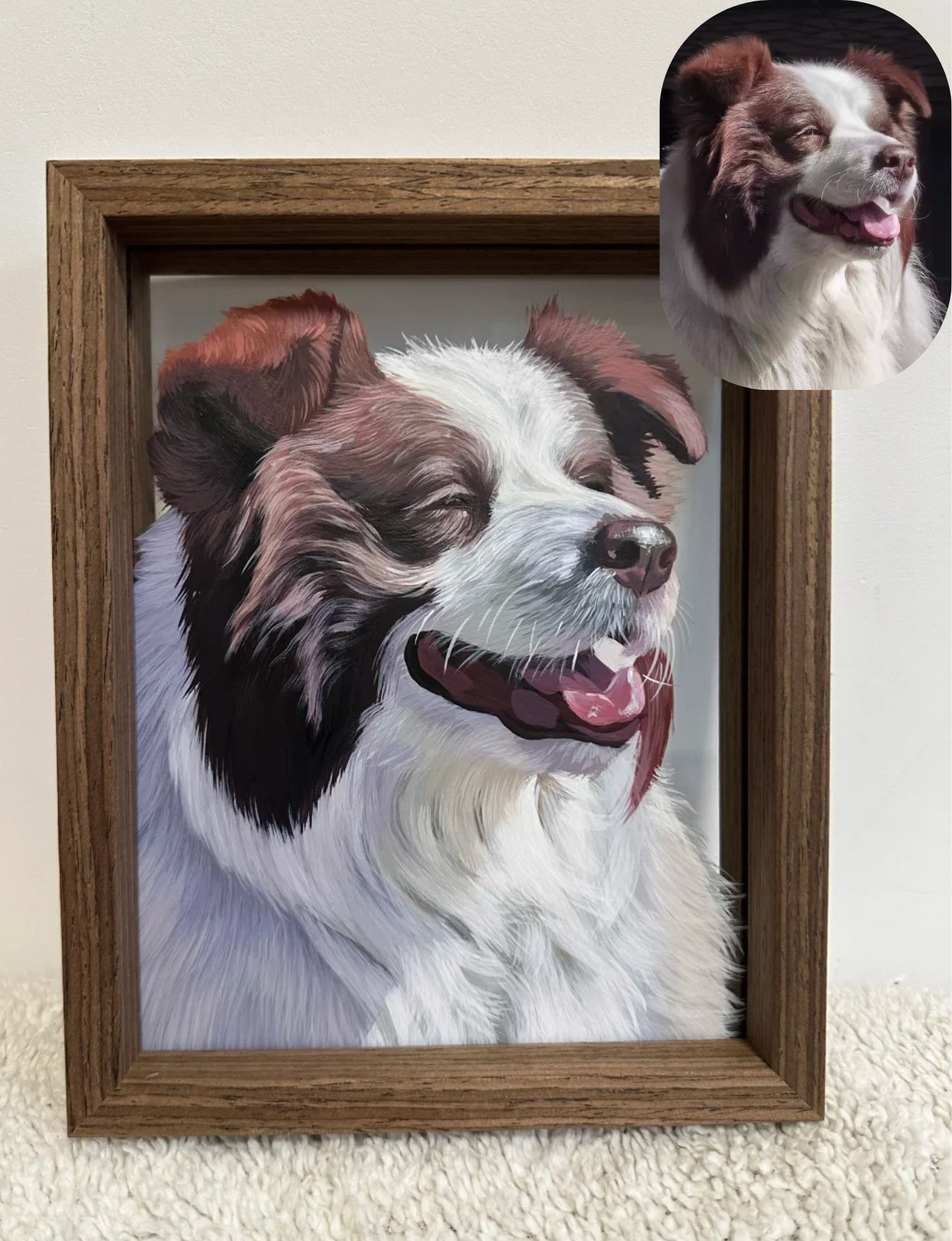 One-Layer Pet Glass Painting