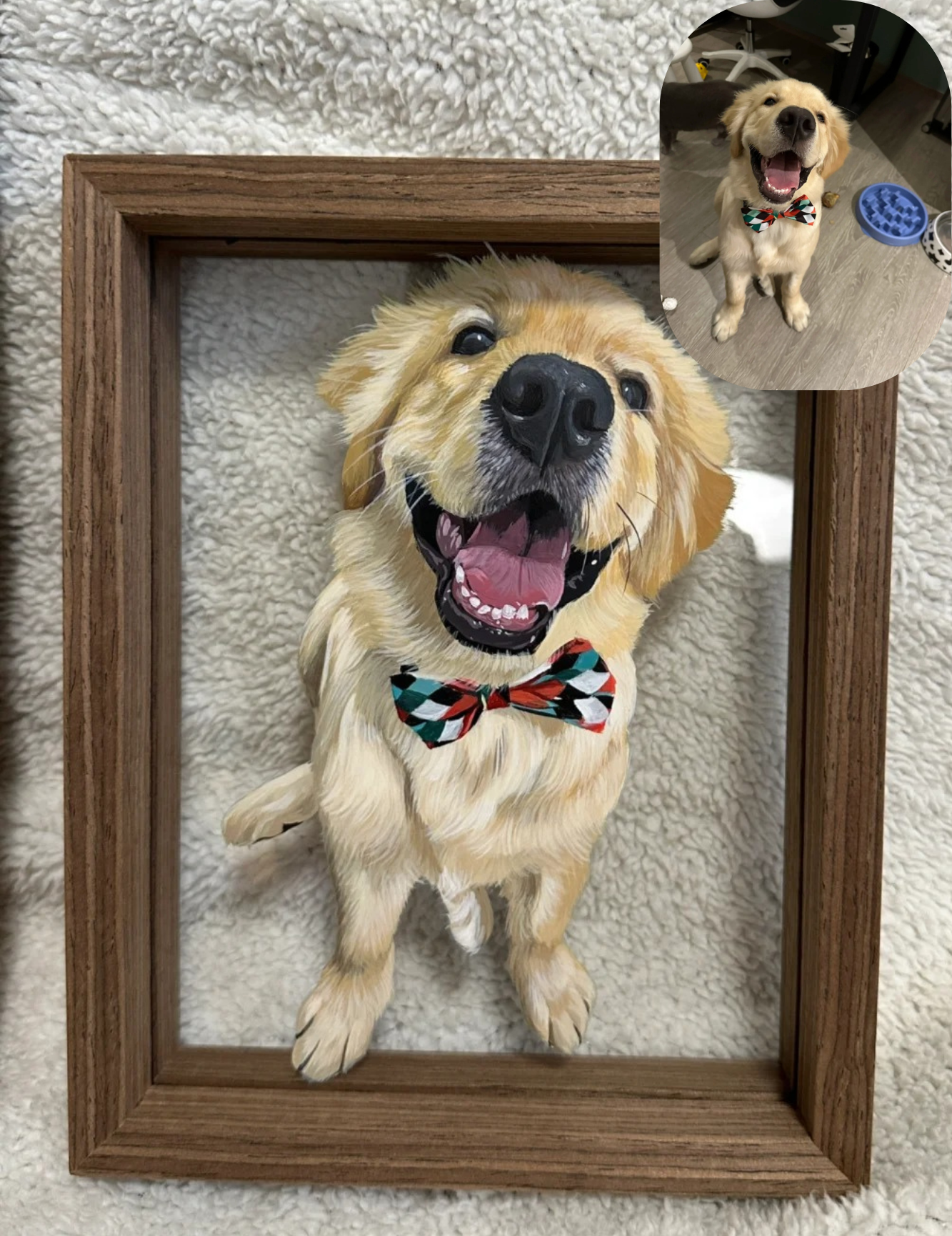 One-Layer Pet Glass Painting