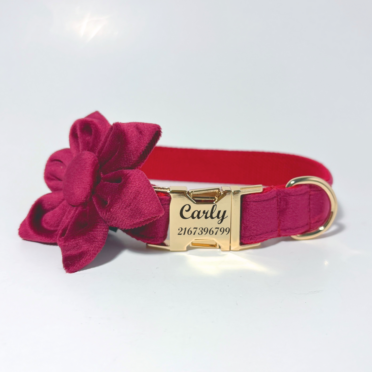 Red Wine Blossom Collar - Scarletvine