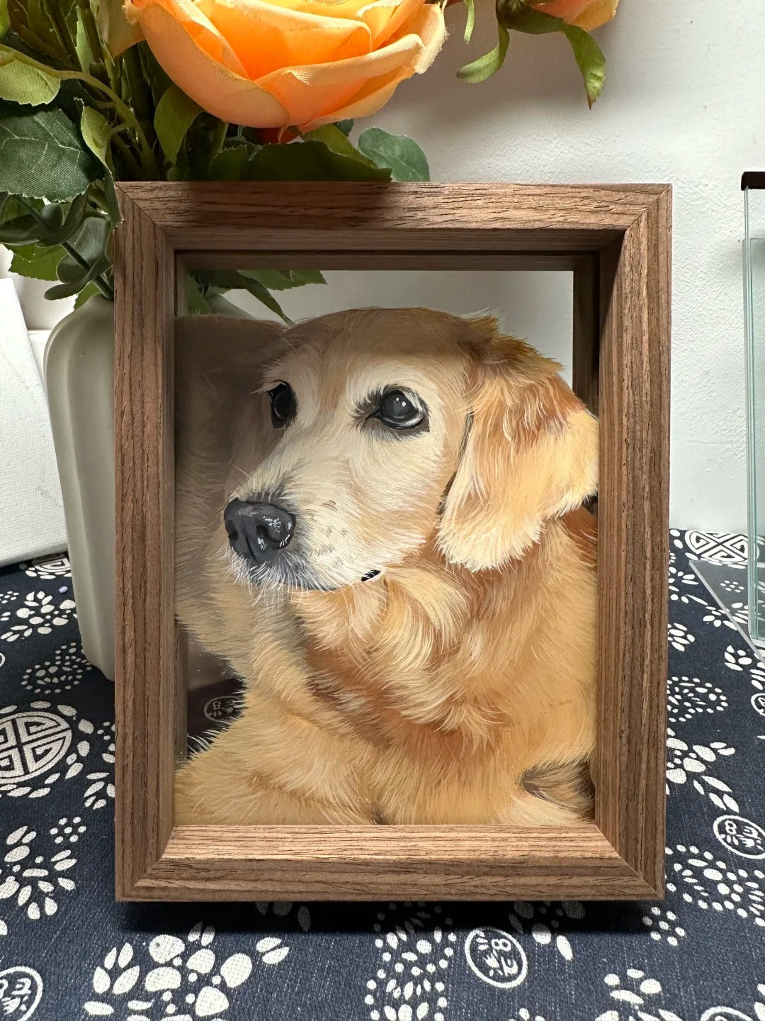 One-Layer Pet Glass Painting