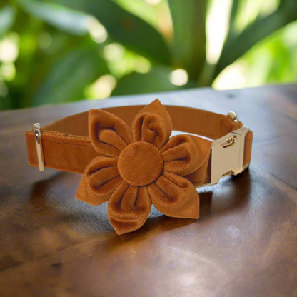 Bronze Blossom Collar - Aurawisp