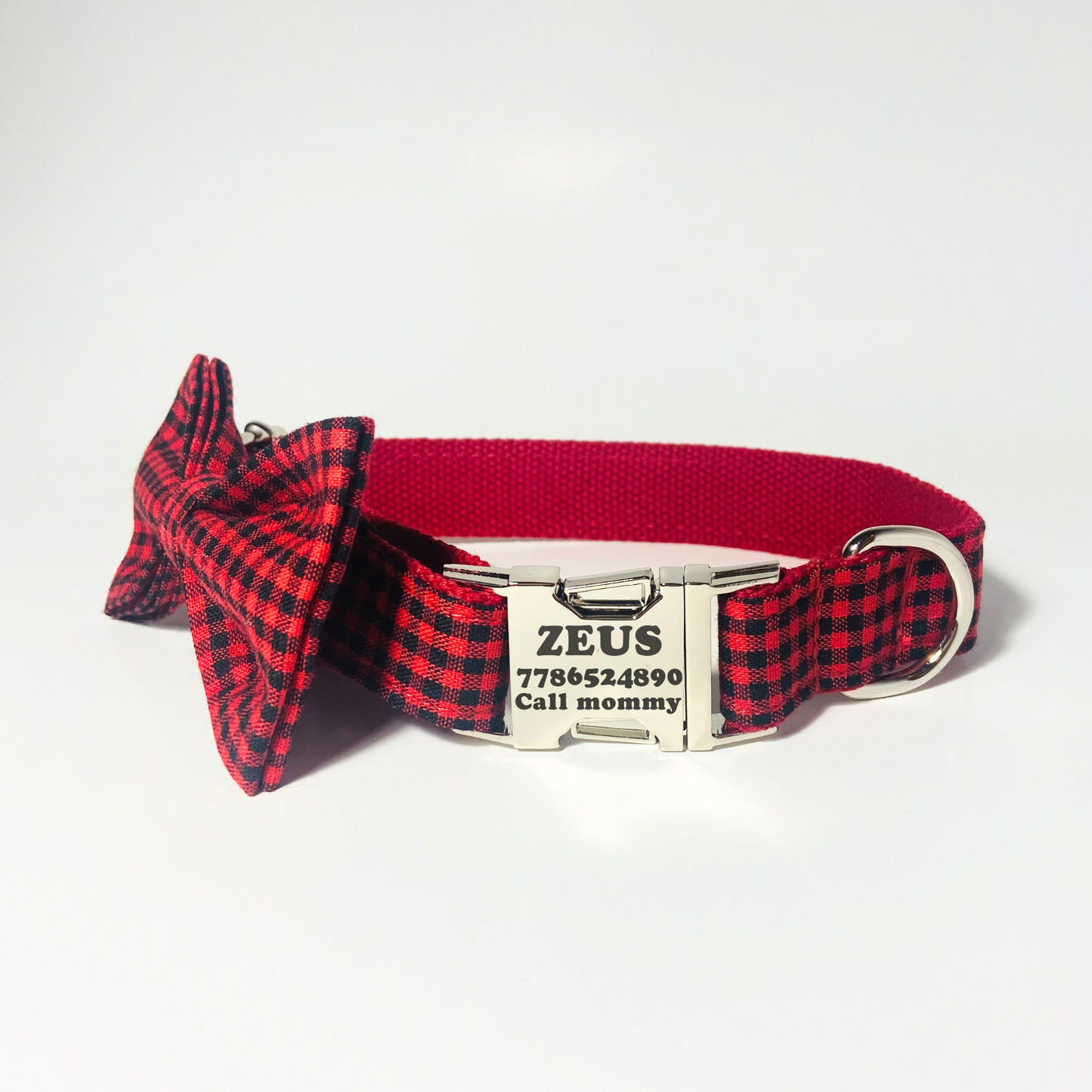 Red Gentleman Collar - Crimson