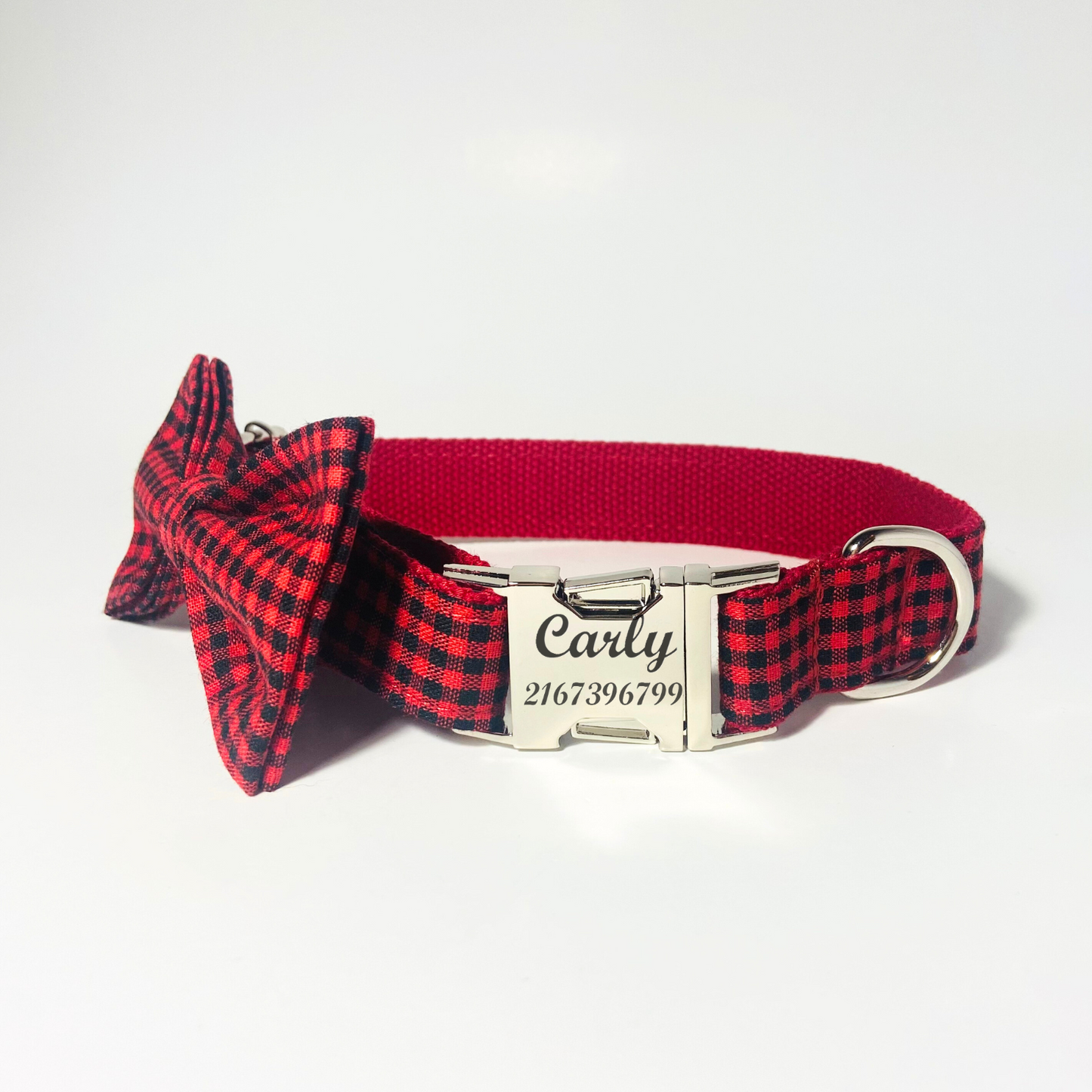 Red Gentleman Collar - Crimson