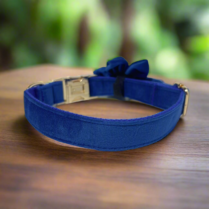 Indigo Blossom Collar - Moonpetal