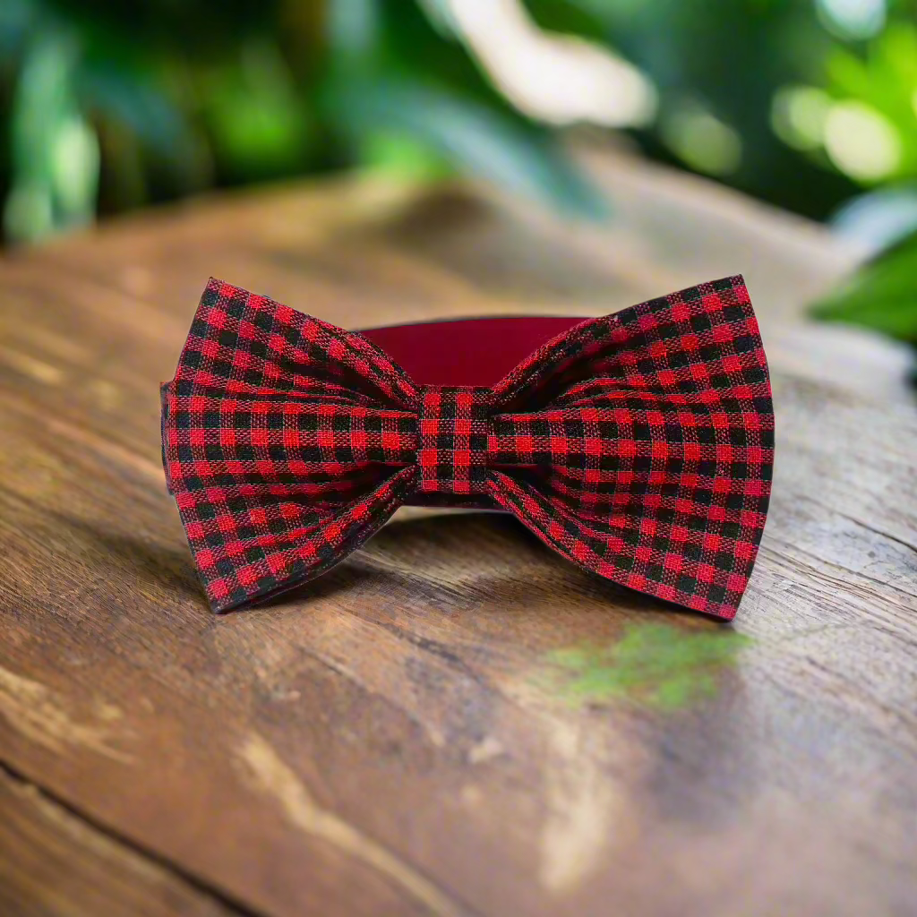 Red Gentleman Collar - Crimson