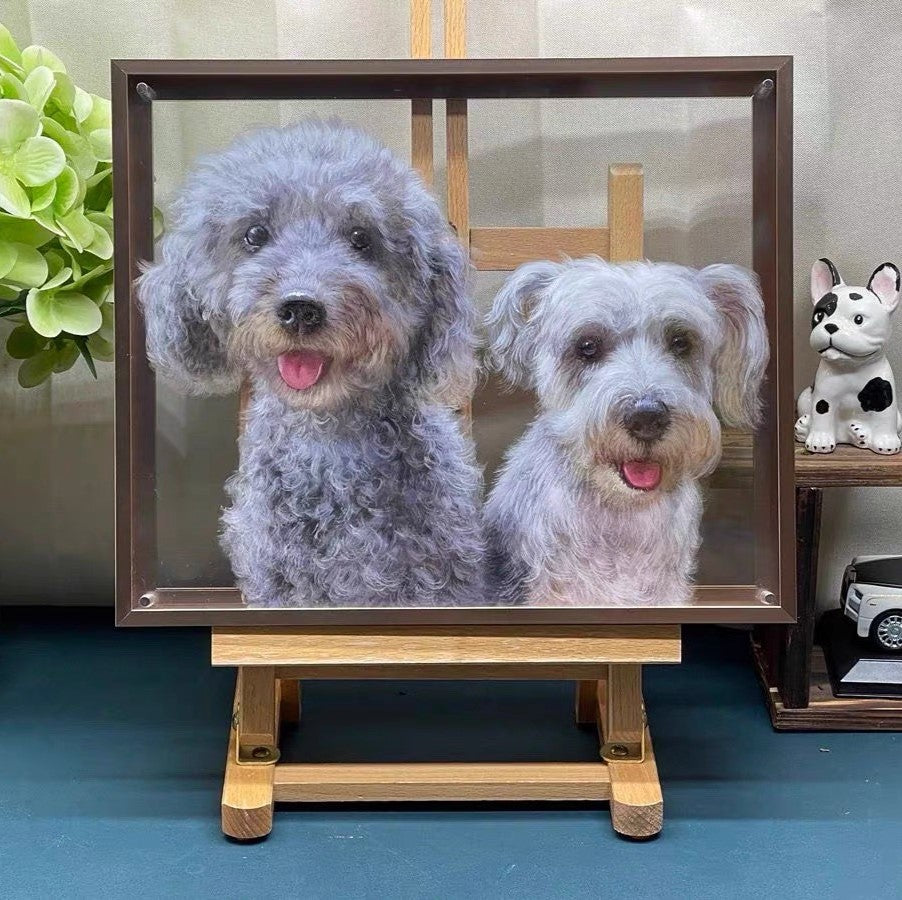 Custom 3D Multilayer Painting for Pets