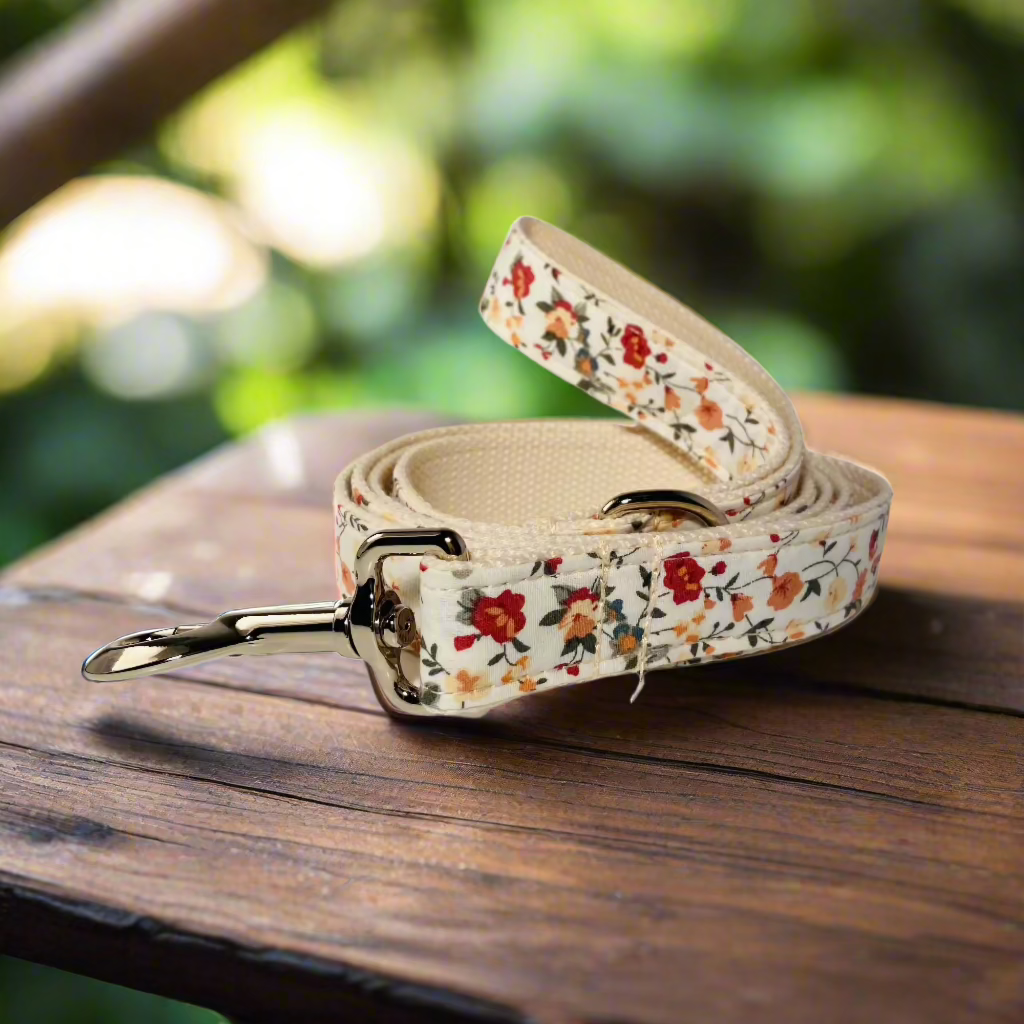 Floral Motif Leash