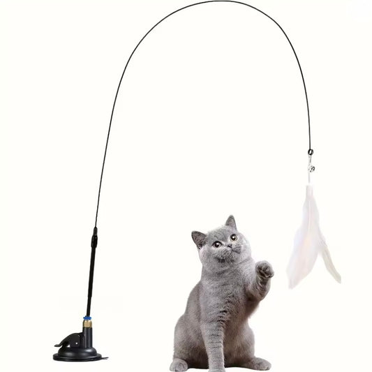 Feather Wand — Interactive Cat Teaser