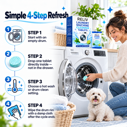 Washer Cleaner Tablets Pro