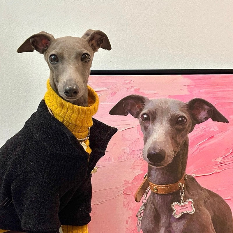 Oil Painting Style Pet Portrait
