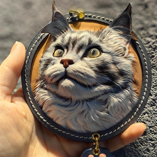Handmade Pet Leather Carving