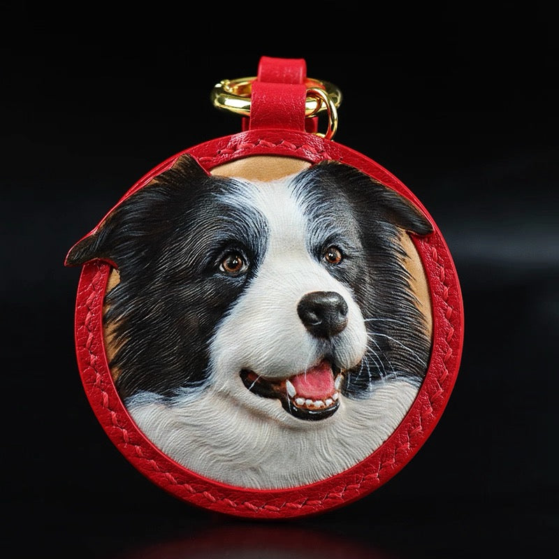 Handmade Pet Leather Carving