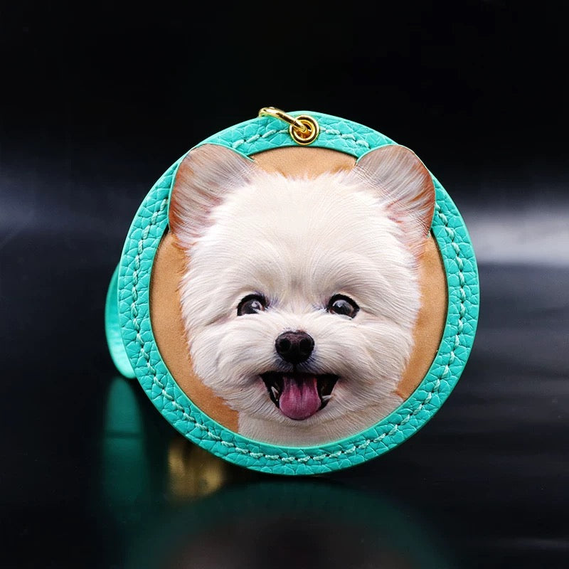 Handmade Pet Leather Carving