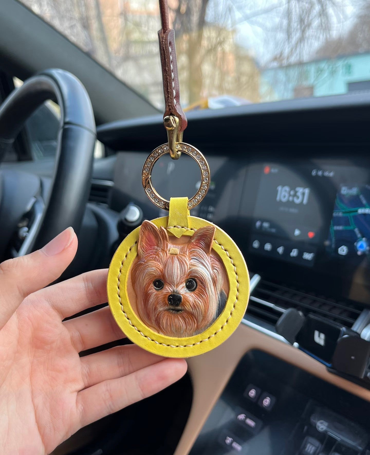 Handmade Pet Leather Carving