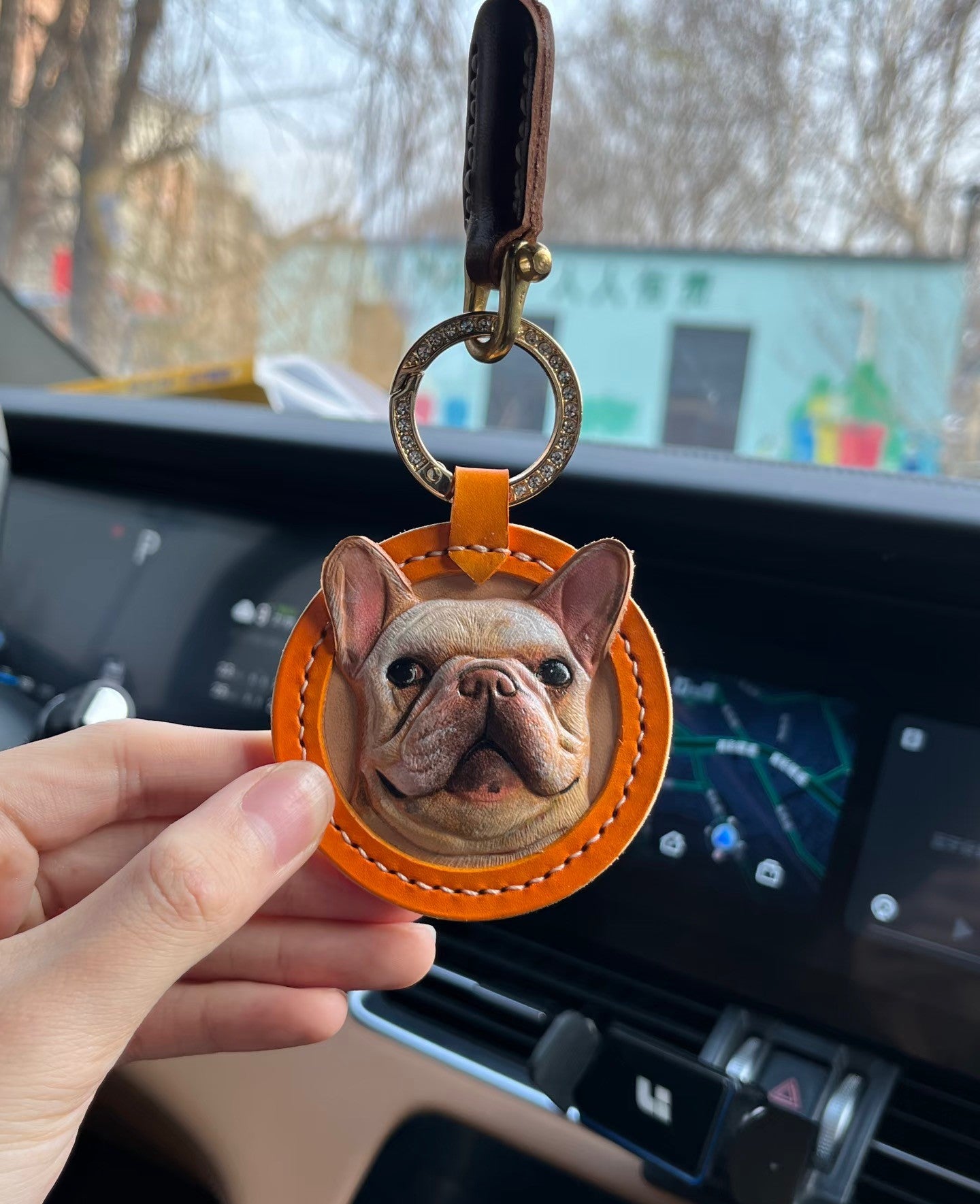Handmade Pet Leather Carving