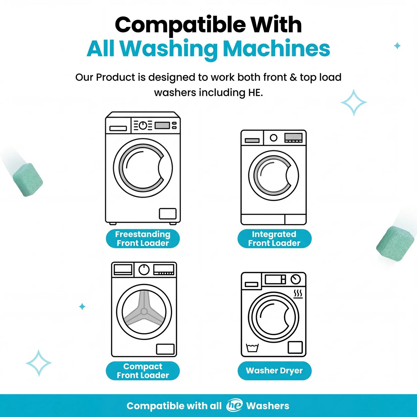 Jue Fish Washing Machine Cleaner Pro™