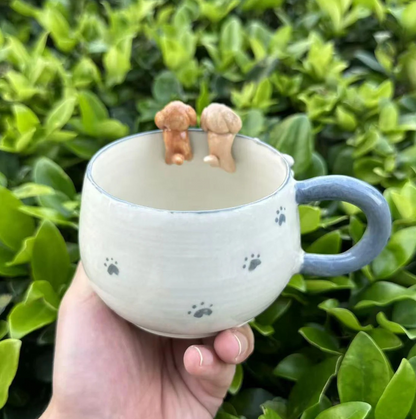 Personalized Handmade Pet Sculpture Mug