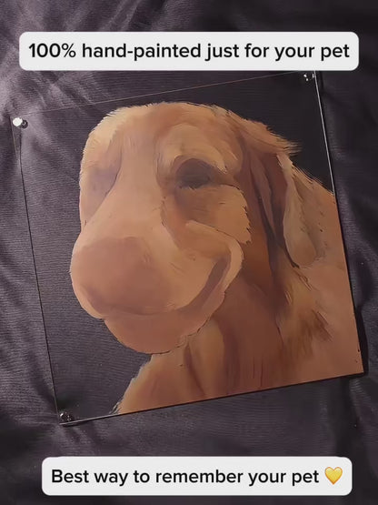 Custom 3D Multilayer Painting for Pets