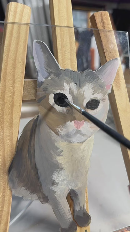 One-Layer Pet Glass Painting