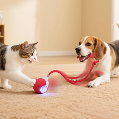 Interactive Self-Rolling Ball (For Cats and Dogs)