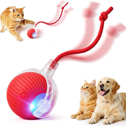 Interactive Self-Rolling Ball (For Cats and Dogs)